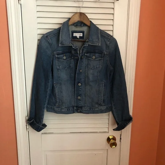 LOFT Jackets Coats Womens Loft Brand Jean Jacket Medium Wash